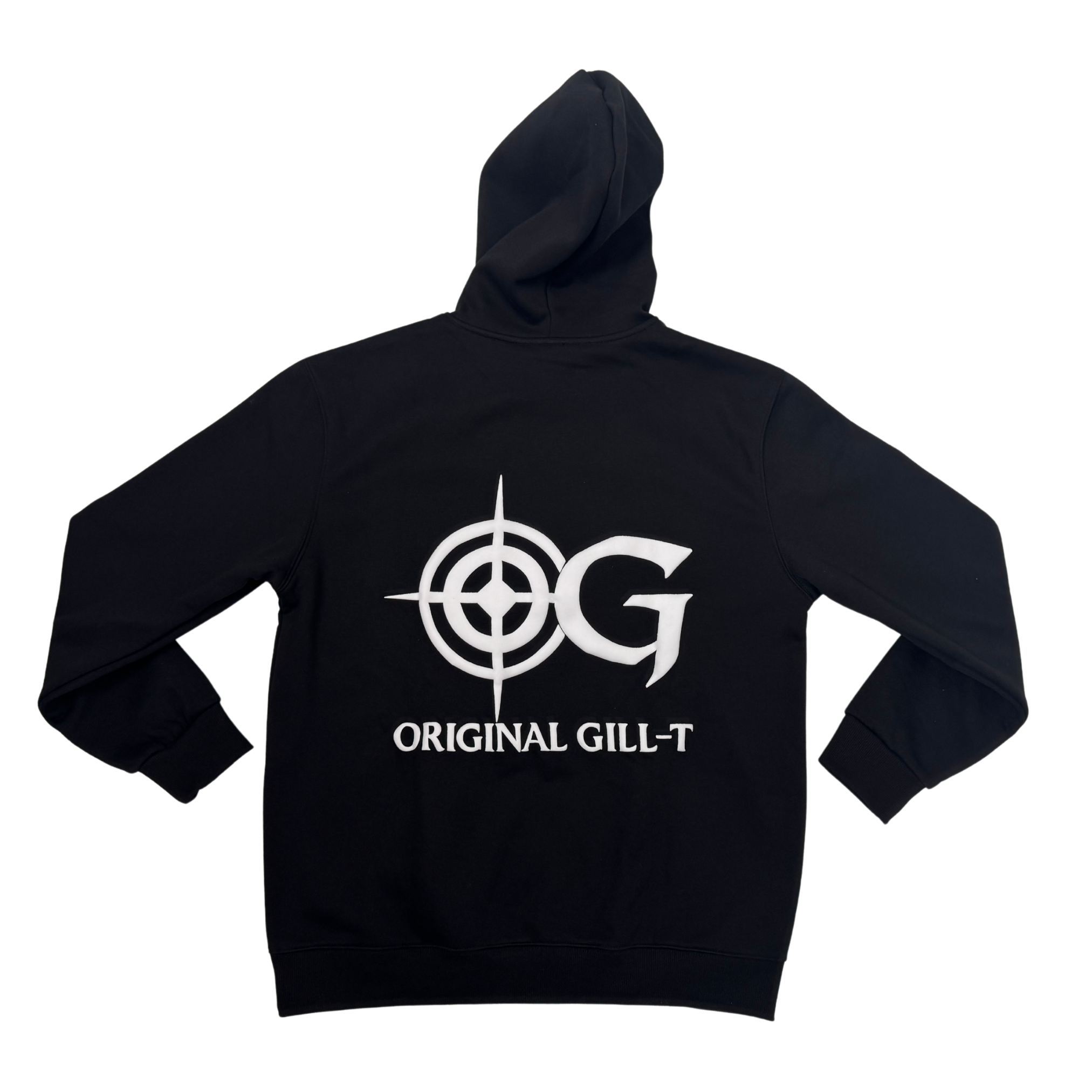 Black/White Gill-T Records Hoodie